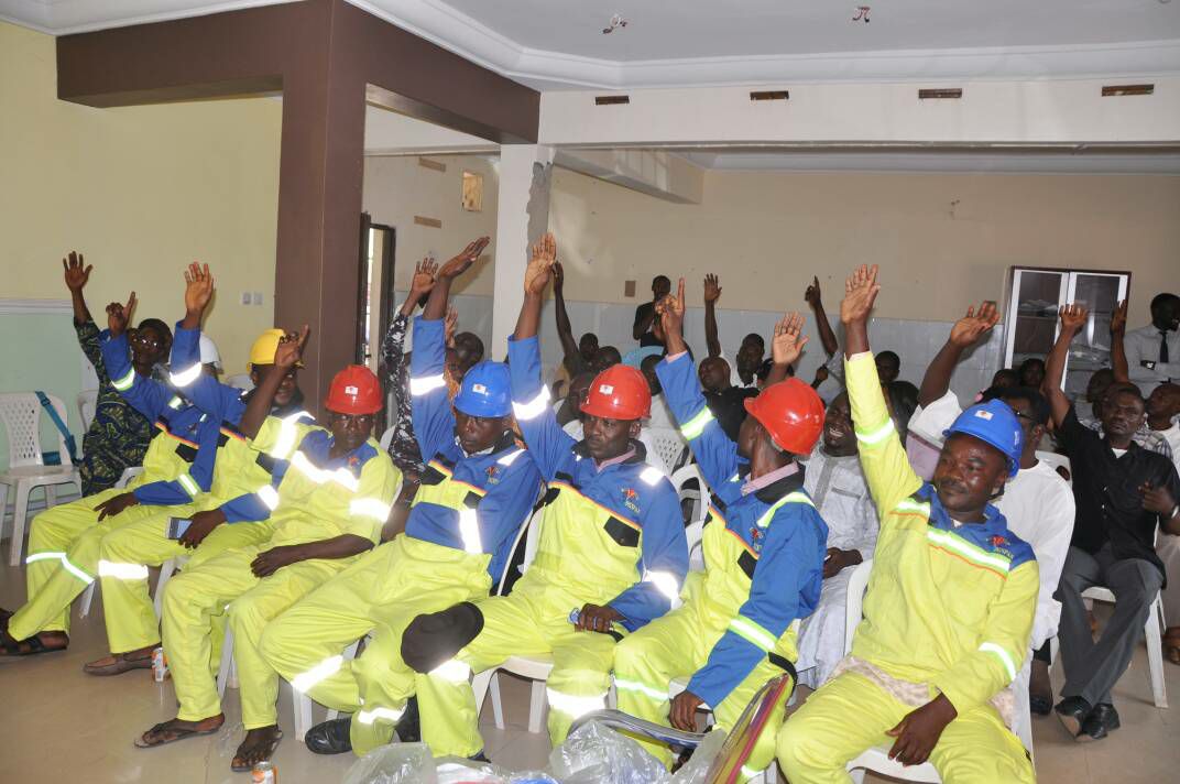 Training of Depot Field Officers at Kaduna Refinery